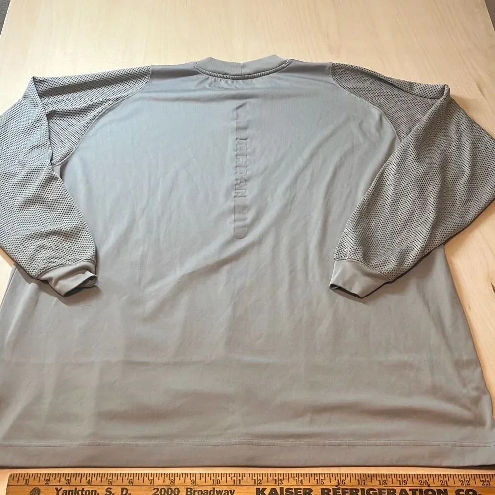 Y2K Jordan Training Shirt Mens 2XL Long Sleeve Pullover Jumpman Athletic Stretch